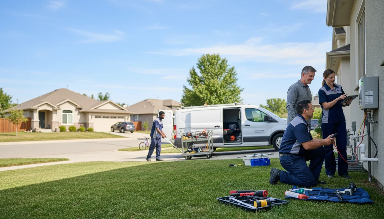 Tankless water heater service in The Dalles, OR